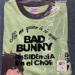 Bad Bunny Green Short Sleeve Tee
